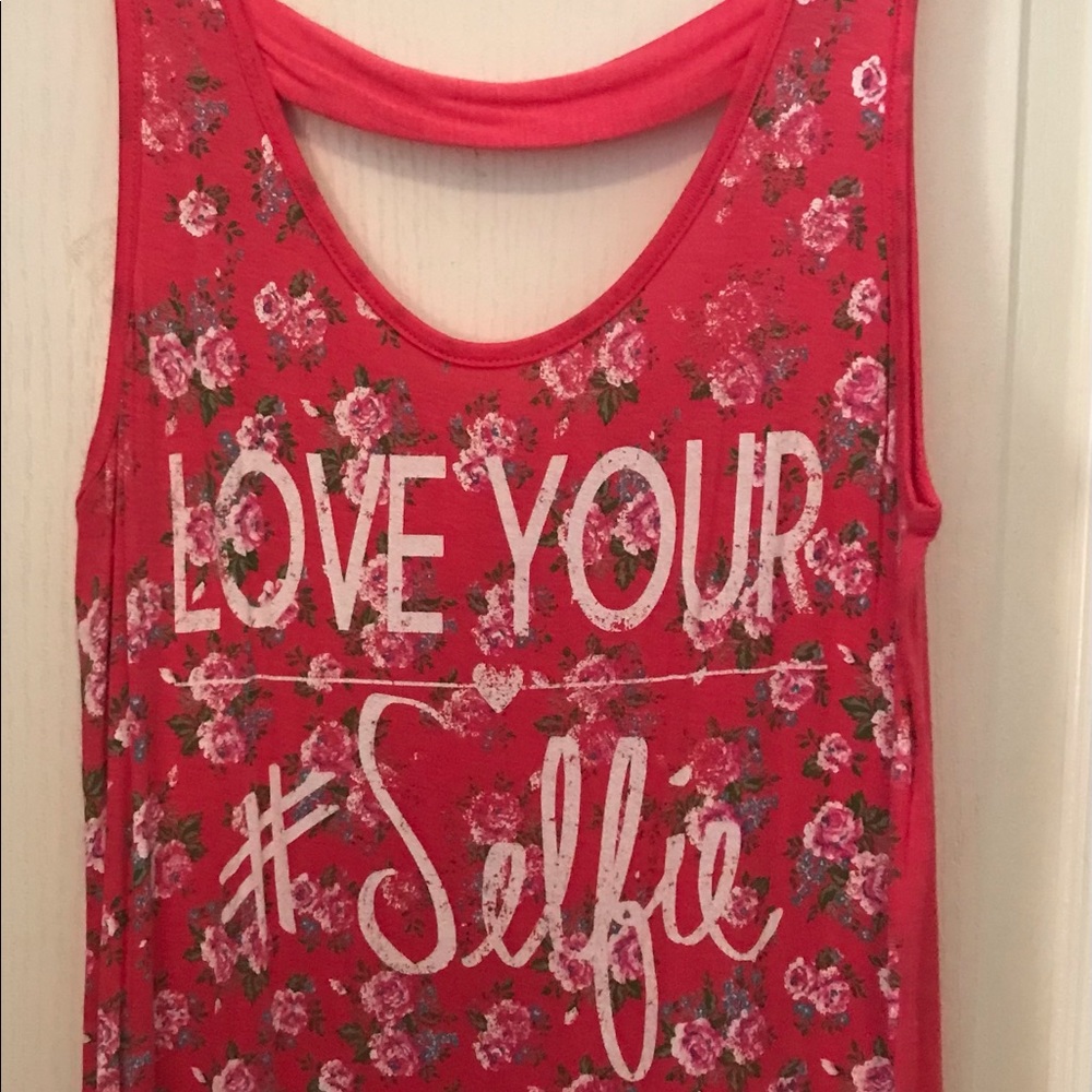 Graphic tank top